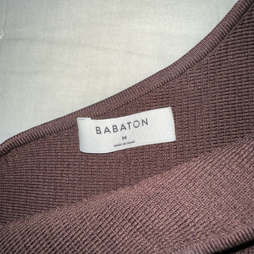 Babaton One Shoulder Sculpt Knit Top - Picture 3 of 6